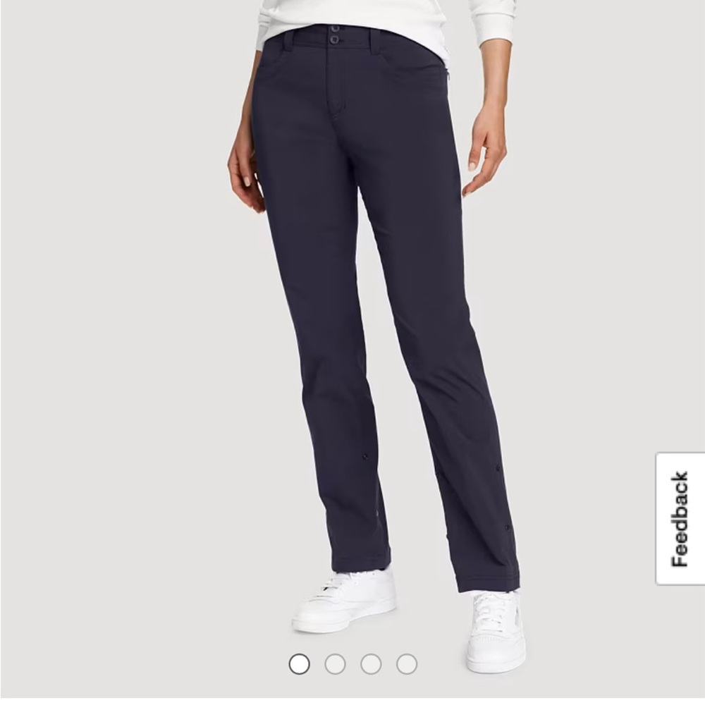 Eddie Bauer Sightscape Convertible Pants in Atlantic (aka Navy)